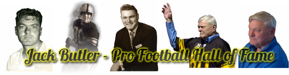 Jack Butler - Pro Football Hall of Fame